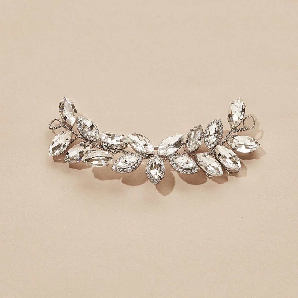 Olive & Piper Campbell bridal headpiece - silver